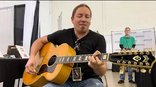 Tommy Katona playing “Life By The Drop” on Stevie Ray Vaughan’s 12 string Guild guitar at DIGF 2023.