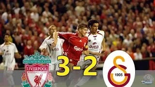 Liverpool 3 2 Galatasaray   Şampiyonlar Ligi Maç Özeti 27 09 2006
