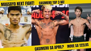 Magsayo may kalaban na!  Casimero umakyat sa rankings!