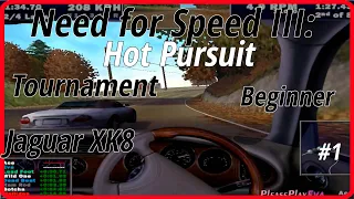 Need For Speed III: Hot Pursuit (1998) #1 ✓ Start the Beginner Tournament + Intro ✓ Jaguar XK8