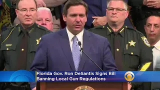 Florida Gov. Ron DeSantis Signs Bill Banning Local Gun Regulations