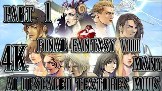 Final Fantasy VIII Remastered. Part 1. 4K AI Upscaled + ReShade. Many Mods. Playthrough