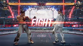 Tekken 8 CBT - Aggressive Kazuya vs Claudio - FT-2 Set