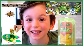 Treasure X Aliens New TOY Unboxing Moose Toys Slime Dissection Kit Mystery Surprise 4k