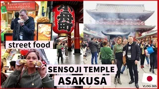 JAPAN TOKYO DAY 4 - SENSOJI ASAKUSA TEMPLE | BEST STREET FOOD