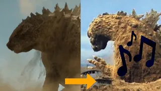 Godzilla Desert Scene with Mothra v Godzilla theme || Monarch: Legacy of Monsters