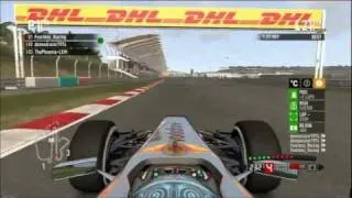 RacingLine F1 League - Malaysian GP 2011 - Race Edit - Fearless Racing