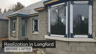 uPVC windows and aluminium door realization in Longford | Ireland