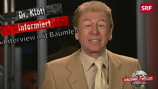 Klöti interviewt Bäumle | Giacobbo / Müller | Comedy | SRF