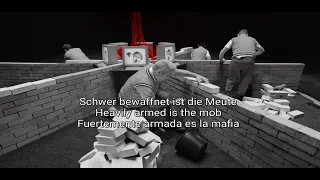 Rammstein - Angst subtitles English Spanish and German