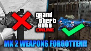 Rockstar Forgot About Mk 2 Weapons AGAIN!