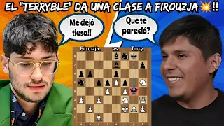 EL "TERRYBLE" PERUANO LE DA UNA LECCIÓN AL GENIO IRANÍ😱💥!! | Firouzja vs. Terry | (Titled Cup late).