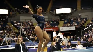 Cal's eMjae Frazier performs first perfect floor routine in program history | Women's Gymnastics