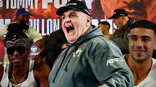 Tommy Fury vs KSI | Logan Paul vs Dillon Danis Full Press Conference | JOHN FURY GOES MENTAL!