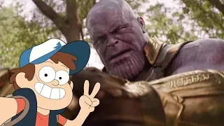 Marvel  Gravity Falls | Dipper Reacts to Avengers: Infinity War Official Trailer #2