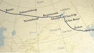 TRANS-SIBERIAN RAILWAY • A winter journey from SAINT PETERSBURG to BEIJING