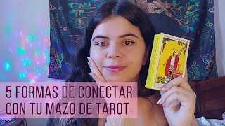 5 Formas de conectar con tu mazo de Tarot✨ | Lunara Mística🔮✨