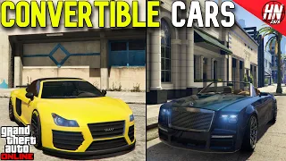 Top 10 Convertible Cars In GTA Online