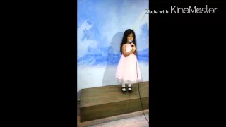 shreya the 3 year old singer