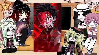 🌸 TOP 3 🌸 Uppermoons + Muzan react to Tanjiro - Demon King, Tiktoks, ... ❤️  Gacha ❤️ CompiLation ❤️