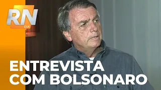 Jair Bolsonaro visitou o Paraná e concedeu entrevista exclusiva para os veículos do Grupo RIC