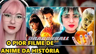 REAGINDO A DRAGONBALL EVOLUTION o PIOR FILME que eu já vi (JAY MELLO)