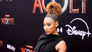 🎬 BlackTree TV Exclusive: Dai Time Catches Up with Amandla Stenberg at The Acolyte Launch Event! 🎬