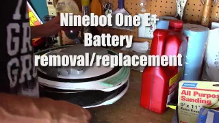 How to install battery in Ninebot One electric unicycle