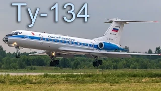 Ту-134 RF-90789 бывший RA-63775 Кубинка Свисток