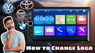 How to change car logo in Dubble din MP5 Player 7018B @WheelHub-jy4nx