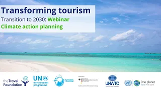 Transforming Tourism Webinar: Climate Action Planning