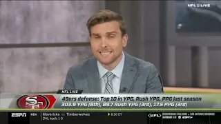 NFL LIVE BrownMalik Mustapha tandem could become a strength of 49ers defense Mina Kimes