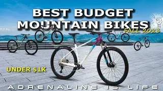 Best Budget Hardtail Mountain Bikes | 5 Budget Friendly MTBs under $1000 | Buyers Guide 2023 2024