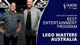 LEGO MASTERS AUSTRALIA wins Best Entertainment Program | 2019 AACTA Awards presented by Foxtel