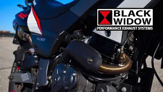 SCARICO COMPLETO AL KEEWAY TXM - BLACK WIDOW EXHAUST