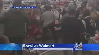 Brawl Breaks Out At Walmart