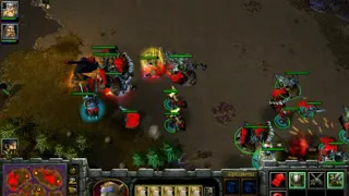 [ Warcraft 3 ]  - Учимся играть против ботов в Кастомке за Альянс - Фрозен ТРОН