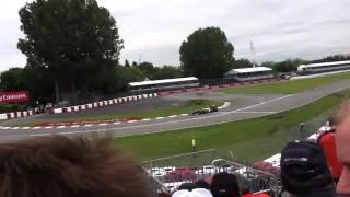 Fernando Alonso fucked up. F1 Canada 2013