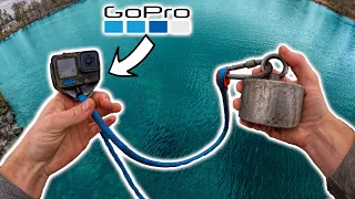 I Put A GoPro On My Magnet Fishing Magnet - Ultra Clear Underwater Footage (POV: Magnet Fishing)