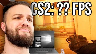 PROBÉ el RENDIMIENTO de Counter Strike 2 en una PC MUY MALA... (FPS)