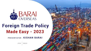 Startup Exporter Guide to Navigate Latest Foreign Trade Policy Rules [From 2023 to..... No End Date]