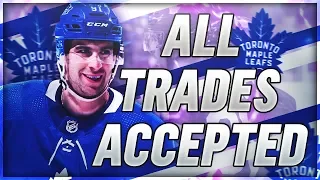 ACCEPTING ALL TRADES with the TORONTO MAPLE LEAFS | NHL 19 Franchise Mode Challenge