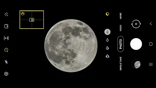 BEST Moon Zoom on Android: SAMSUNG GALAXY S21 ULTRA Space Zoom