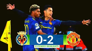 Manchester United vs Villarreal 0-2 Extended All Goals & Highlights Champions League 2021-2022