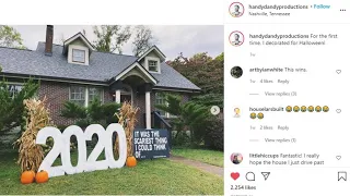 Nashville homeowner wins Halloween with 2020 yard sign