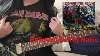 Como tocar "Hallowed Be Thy Name" - Iron Maiden - Riff Principal.