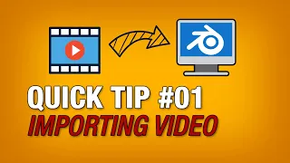 Quick Tip 01: How to import video to Blender Grease Pencil 2D Animation