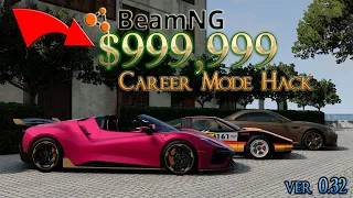 Infinite Cash in BeamNG Career Mode - for ver 0.32