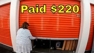 Storage Auction Treasures Found ONLY PAYING $220 FOR EVERYTHING!