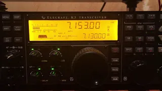 Icom 7300 vs K3 with new synth board on ssb